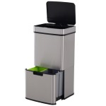 Homcom Sensor Trash Can - 72L